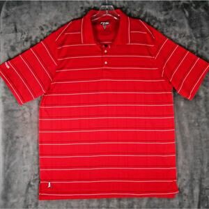 Men's Red Ping Golf Polo Size XL‎ with Logo
